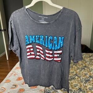 American Babe Graphic T-Shirt